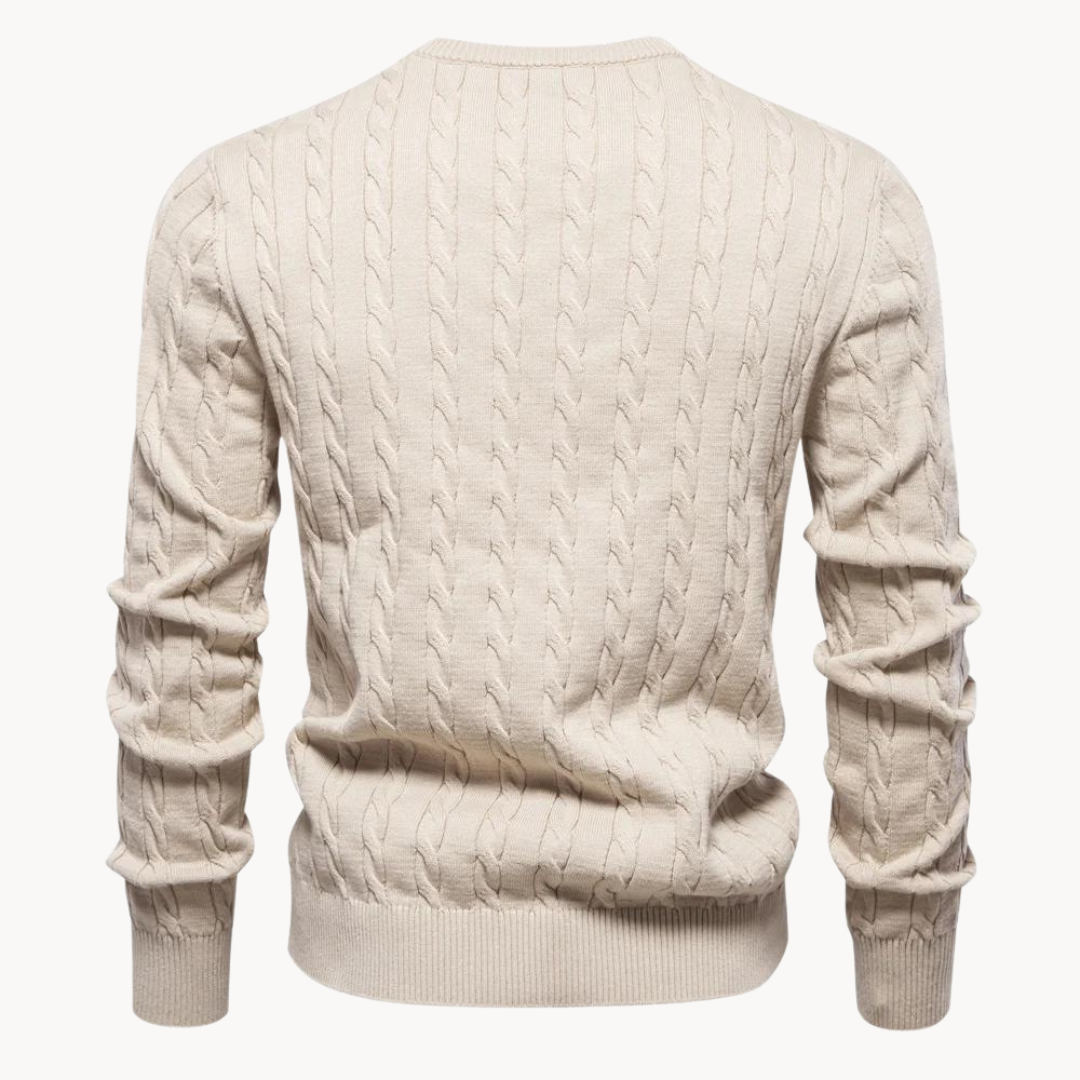 Kosta Cable Knit Sweater | ZENDA