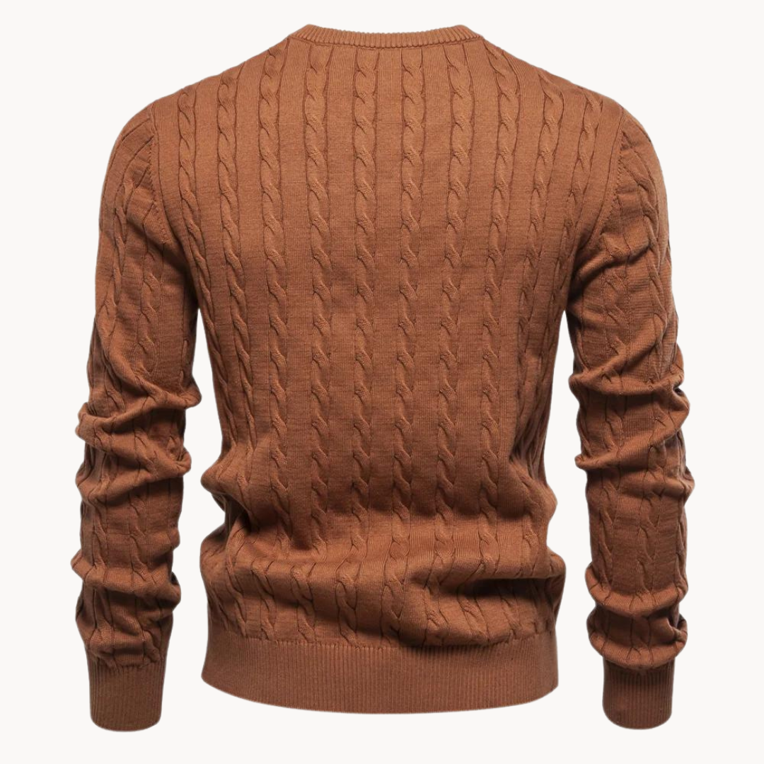 Kosta Cable Knit Sweater | ZENDA