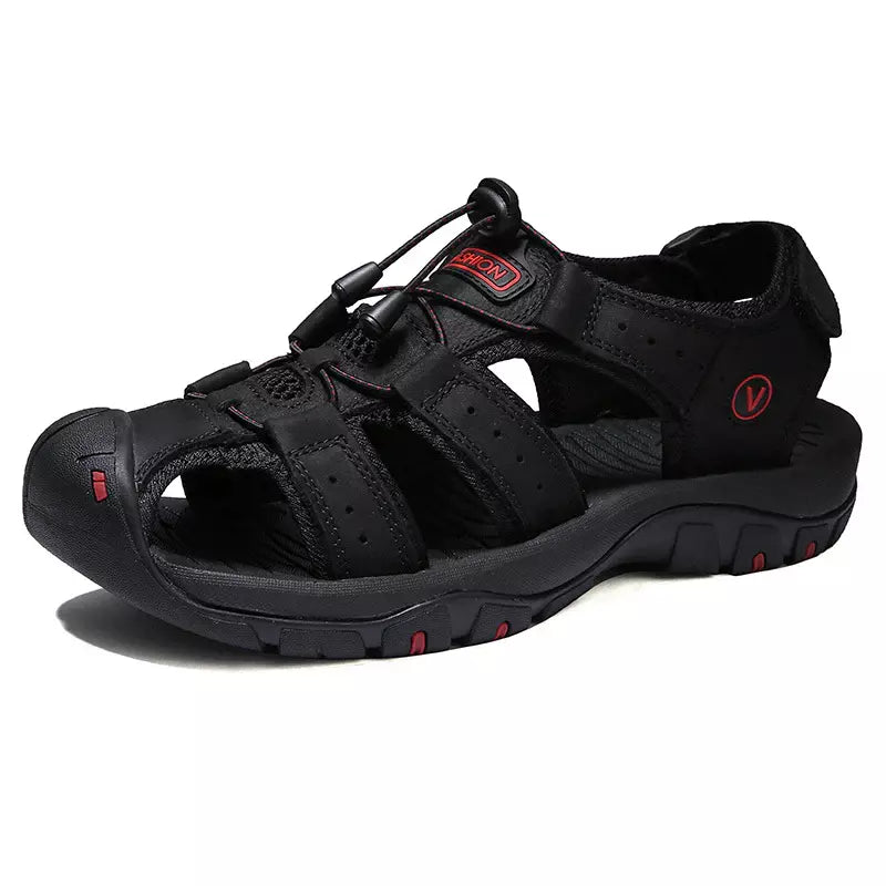 ErgoStride™ • All-Terrain Comfort Sandals for Men