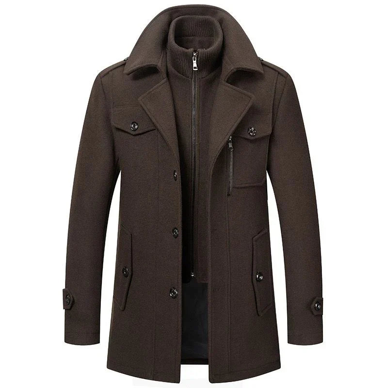 Peaky™ • Two-Piece Men’s Coat for Style and Warmth