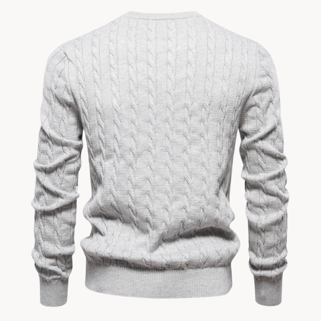 Kosta Cable Knit Sweater | ZENDA