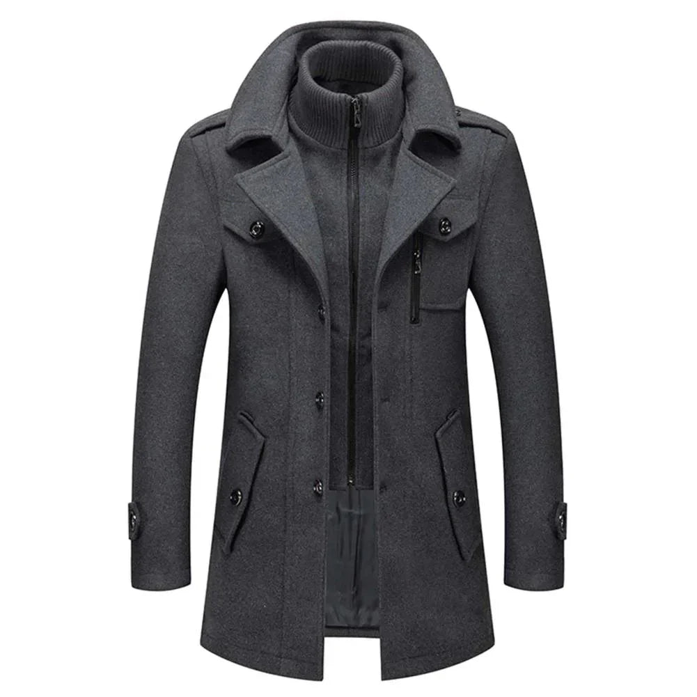 Peaky™ • Two-Piece Men’s Coat for Style and Warmth